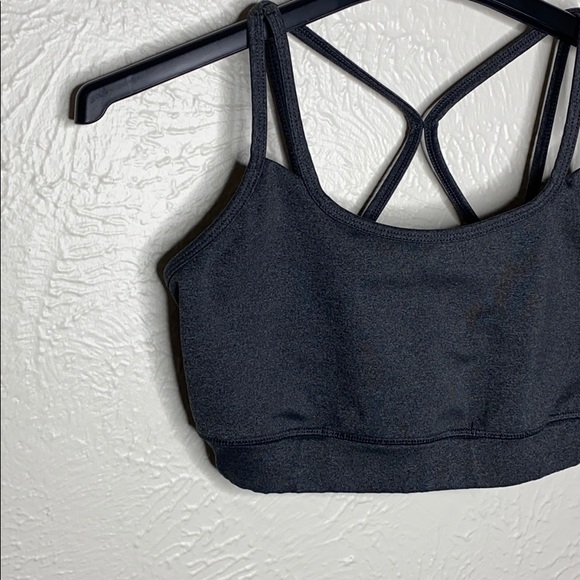 GAIAM Gray Sports Bra Medium - Picture 4 of 13